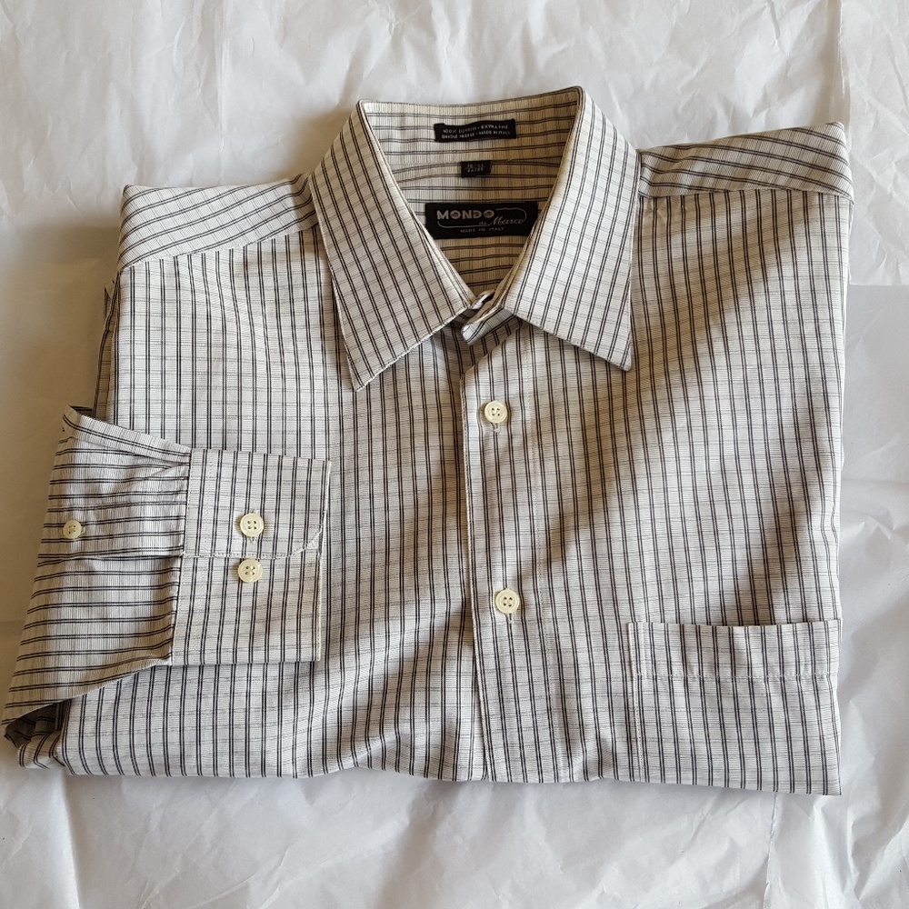 Mondo Di Marco Men Button Down Dress Shirt 16/41